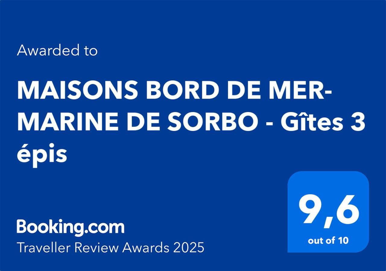 Maisons Bord De Mer- Marine De Sorbo - Gites 3 Epis Pinarellu 外观 照片